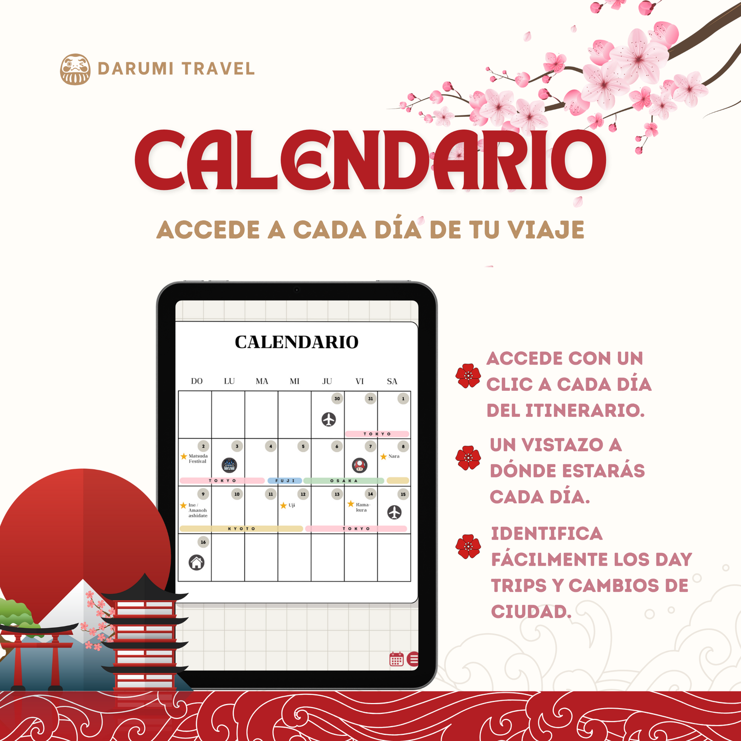 Itinerario de 2 Semanas para tu Viaje a Japón (Edición de Bolsillo)