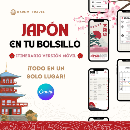 Itinerario de 2 Semanas para tu Viaje a Japón (Edición de Bolsillo)