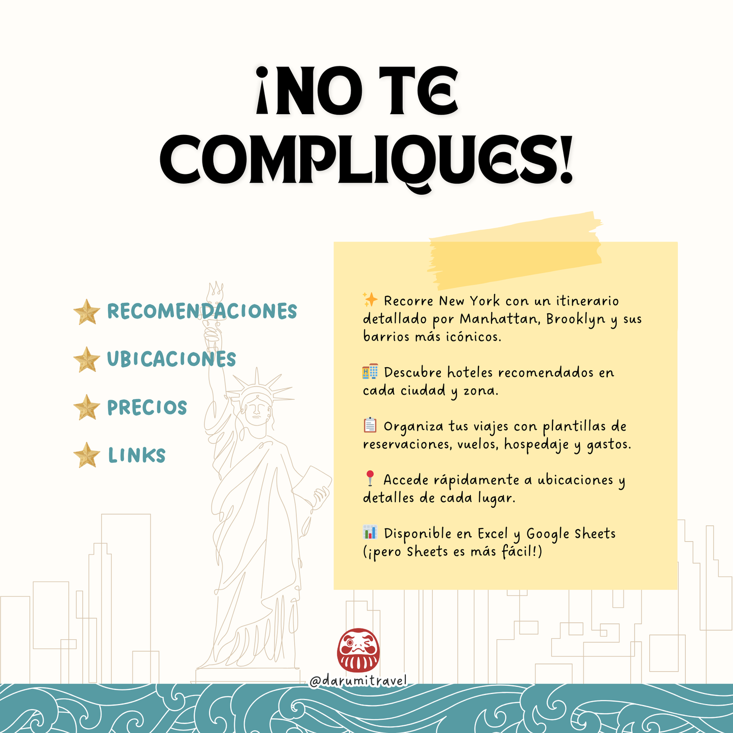 Itinerario de 12 Dias para tu Viaje a Nueva York